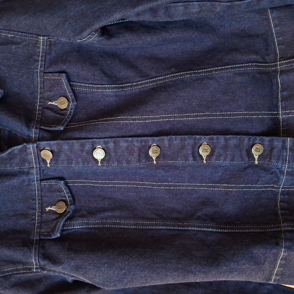 🔥🔥CLEARANCE🔥🔥 New York & Company Dak Denim Jacket NWOT Size Small - Picture 7 of 10